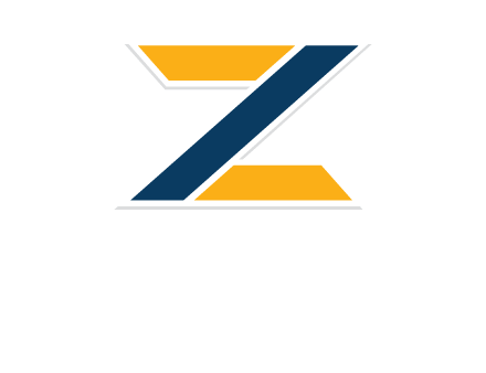 shapes forming letter Z