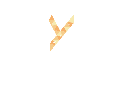 letter y polygon logo