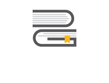 letter g book logo