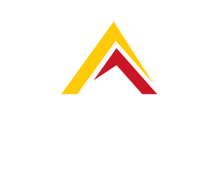 letter A mountain logo