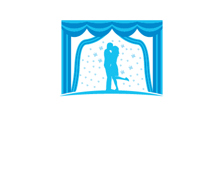 lovers in theater logo