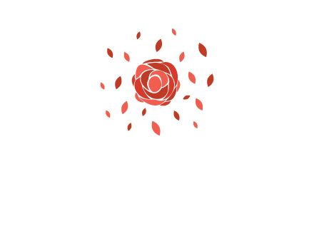 rose petals logo