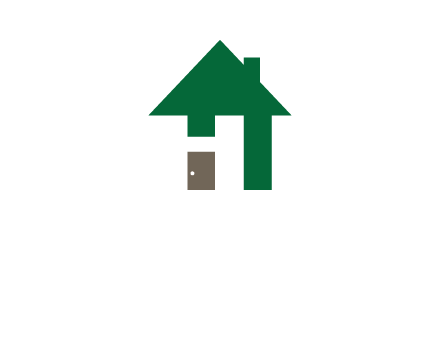 letter h house logo