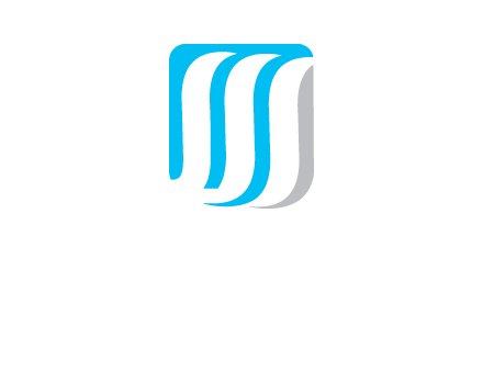 letter M waves logo