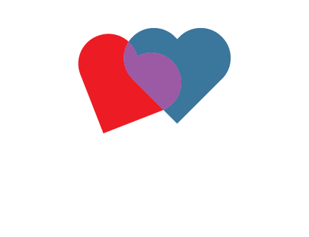 hearts dating logo creator 