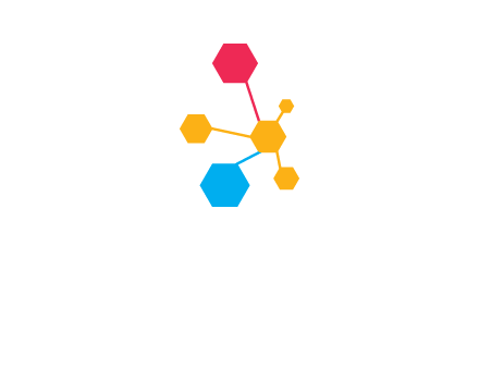 chemical bonding shapes logo