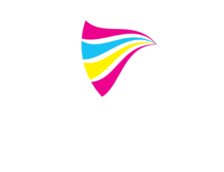 flying color swatches printing logo