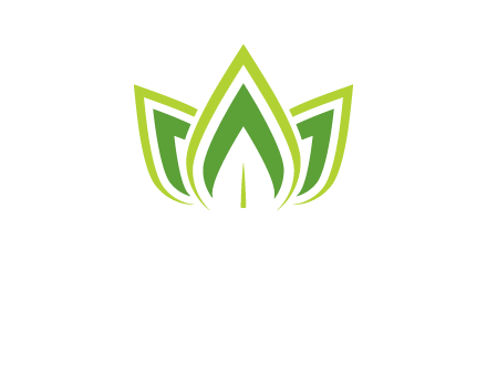 broad pointy leaves logo