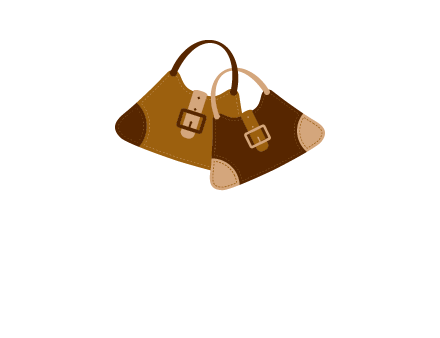 leather purses logo