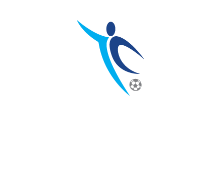 soccer player logo