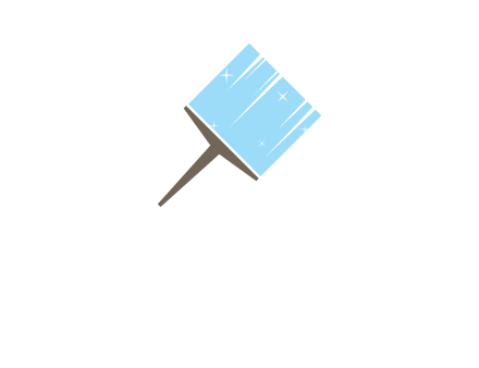 shiny brush logo