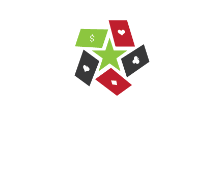 game cards with star in a logo