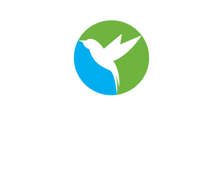 bird in circle logo