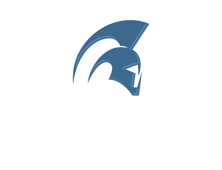 knight helmet logo