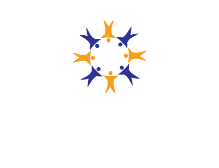 people in a circle logo