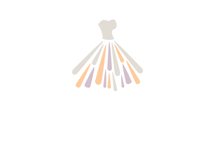 corset dress logo