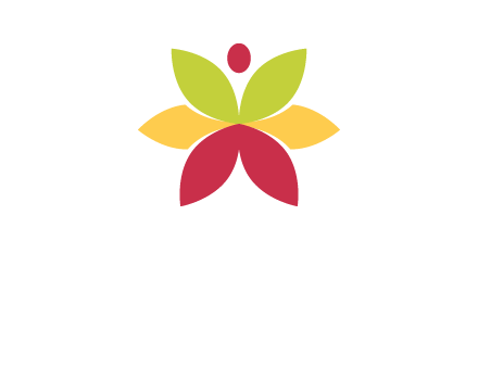 flower with dot logo