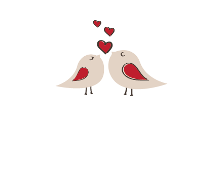 birds in love logo