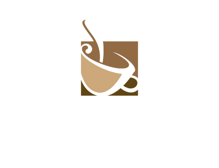 square teacup logo