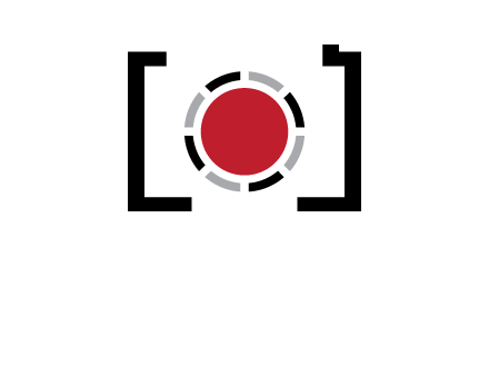 abstract camera logo