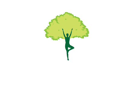 person with tree logo