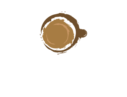 coffee cup splash icon