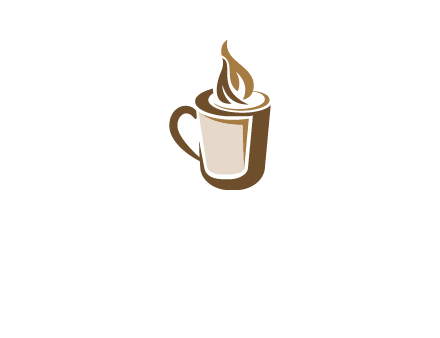 hot coffee mug logo