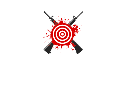 guns and target logo