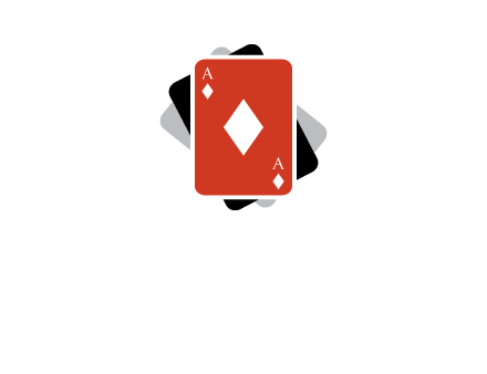 ace card of diamonds logo