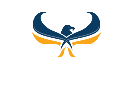 abstract eagle logo