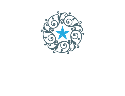 ornamental star logo