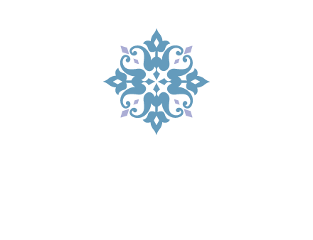 floral ornament logo