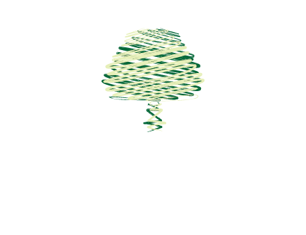 scribble tree logo