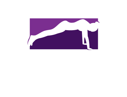 women doing push ups icon