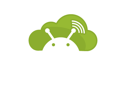 android in cloud information technology logo