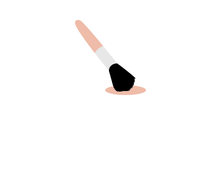 makeup brush icon