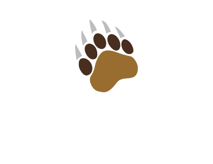 tiger paw wild life logo