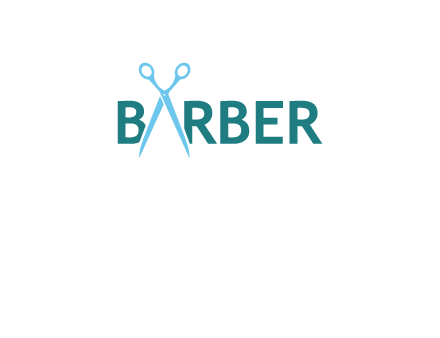 scissor barber logo